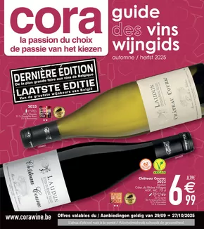 Catalogue Cora à Beauvechain | Offres spéciales attractives pour tout le monde | 2025-09-27T00:00:00.000Z - 2025-10-11T00:00:00.000Z