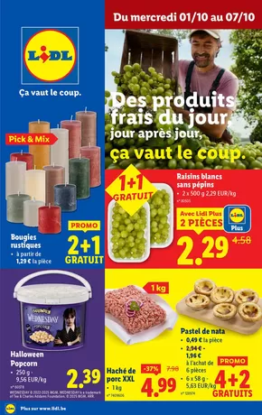 Catalogue Lidl | Bons plans exclusifs | 2025-10-01T00:00:00.000Z - 2025-10-07T00:00:00.000Z
