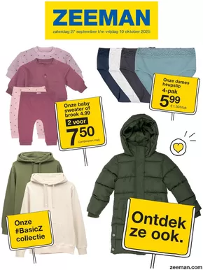 Catalogue Zeeman à Lier | folder Zeeman | 2025-09-29T00:00:00.000Z - 2025-10-13T00:00:00.000Z