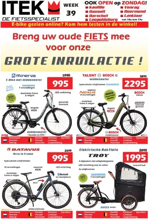 Catalogue Itek à Louvain | Itek Nieuw in de folder | 2025-10-01T00:00:00.000Z - 2025-10-15T00:00:00.000Z
