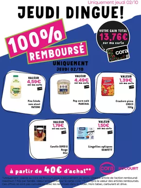 Catalogue Cora | Meilleures offres pour tous les chasseurs de bonnes affaires | 2025-10-01T00:00:00.000Z - 2025-10-15T00:00:00.000Z