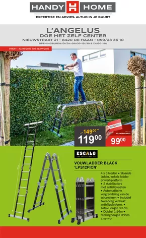 Catalogue HandyHome | Offres spéciales attractives pour tout le monde | 2025-10-01T00:00:00.000Z - 2025-10-15T00:00:00.000Z
