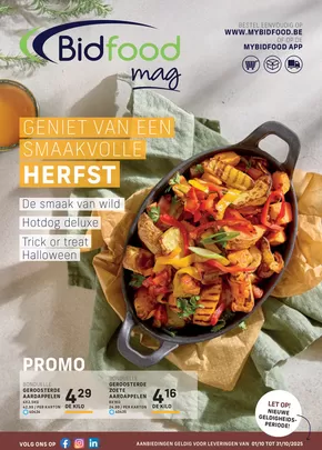 Catalogue Bidfood à Mersch | Herfst | 2025-10-01T00:00:00.000Z - 2025-10-31T00:00:00.000Z