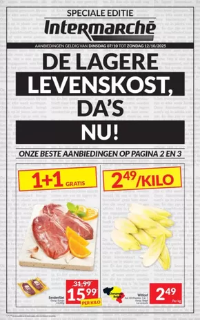 Catalogue Intermarché à Philippeville | Ontdek de folder 07/10 NL | 2025-10-02T00:00:00.000Z - 2025-10-16T00:00:00.000Z