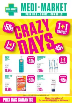 Catalogue Medi-Market à Courtrai | Magazine Medi-Market - FR | 2025-10-02T00:00:00.000Z - 2026-01-02T00:00:00.000Z
