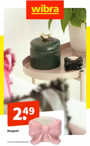 Catalogue Wibra à Termonde | Wibra dépliant - FR | 2025-10-03T00:00:00.000Z - 2025-10-17T00:00:00.000Z