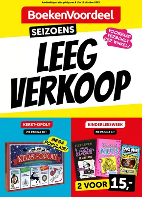 Catalogue Boekenvoordeel | Regulier | 2025-10-04T00:00:00.000Z - 2025-10-18T00:00:00.000Z