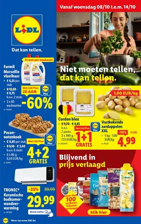 Catalogue Lidl | Promotions spéciales en cours | 2025-10-08T00:00:00.000Z - 2025-10-14T00:00:00.000Z