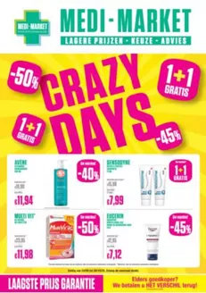 Catalogue Medi-Market | Magazine Medi-Market - NL | 2025-10-05T00:00:00.000Z - 2026-01-05T00:00:00.000Z