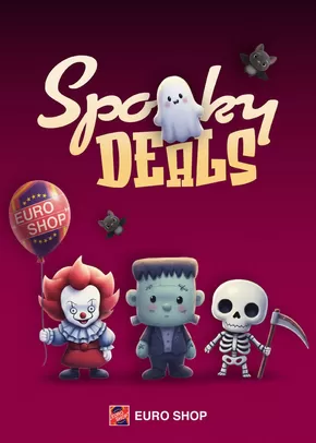 Catalogue Euroshop à Maldegem | Halloween 2025 | Spooky Deals(NL) | 2025-10-06T00:00:00.000Z - 2025-11-01T00:00:00.000Z