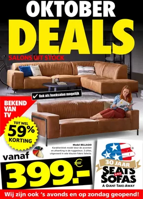 Catalogue Seats and Sofas à Namur | Oktober Deals | 2025-10-07T00:00:00.000Z - 2025-10-31T00:00:00.000Z