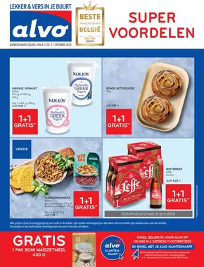 Catalogue Alvo à Anvers | Alvo Onze folder,boordevol aanbiedingen - NL | 2025-10-08T00:00:00.000Z - 2025-10-22T00:00:00.000Z