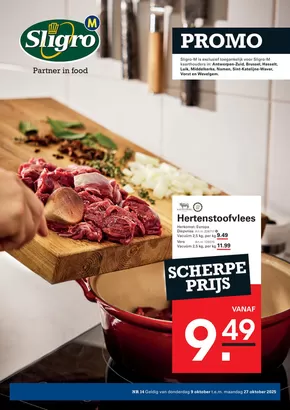 Catalogue Sligro à Gent | Sligro Promo - NL | 2025-10-08T00:00:00.000Z - 2025-10-22T00:00:00.000Z
