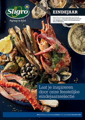 Catalogue Sligro | Sligro Eindejaarscatalogus - NL | 2025-10-08T00:00:00.000Z - 2025-10-22T00:00:00.000Z