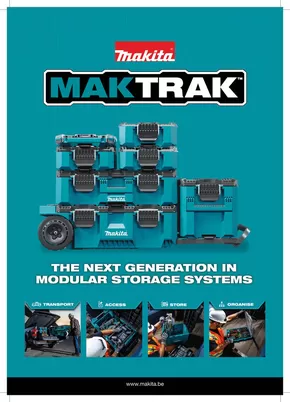 Catalogue Makita à Zemst | Maktrak | 2025-10-09T00:00:00.000Z - 2025-12-11T00:00:00.000Z