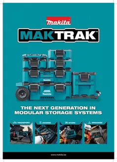 Catalogue Makita à Andenne | Maktrak | 2025-10-09T00:00:00.000Z - 2025-12-11T00:00:00.000Z