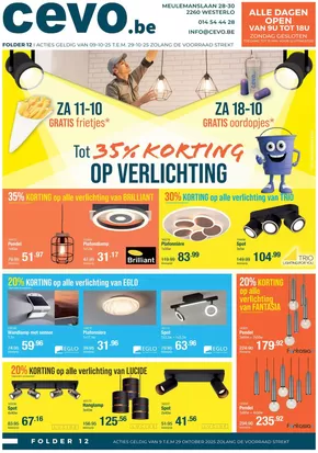 Catalogue Cevo à Zemst | Folder | 2025-10-09T00:00:00.000Z - 2025-10-29T00:00:00.000Z