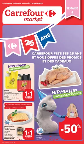 Catalogue Carrefour Market | Bons plans exclusifs | 2025-10-15T00:00:00.000Z - 2025-10-21T00:00:00.000Z