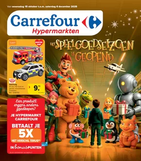 Catalogue Carrefour Drive | Hypermarkten Speelgoedcatalogus - NL | 2025-10-15T00:00:00.000Z - 2025-12-06T00:00:00.000Z