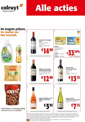 Catalogue Colruyt à Denderleeuw | Offres pour les chasseurs de bonnes affaires | 2025-10-11T00:00:00.000Z - 2025-10-25T00:00:00.000Z