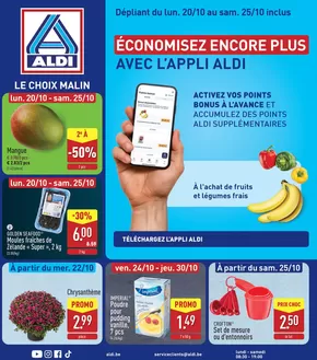 Catalogue Aldi à Denderleeuw | Meilleures offres pour tous les clients | 2025-10-12T00:00:00.000Z - 2025-10-26T00:00:00.000Z