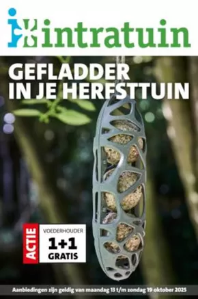 Catalogue Intratuin à Stekene | De Intratuin dier folder  | 2025-10-13T00:00:00.000Z - 2025-10-27T00:00:00.000Z