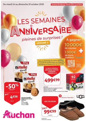 Catalogue Auchan à Anvers | Bons plans exclusifs | 2025-10-14T00:00:00.000Z - 2025-10-19T00:00:00.000Z