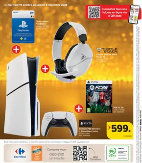 Catalogue Carrefour Drive à Mons | Playstation - FR | 2025-10-15T00:00:00.000Z - 2025-12-06T00:00:00.000Z