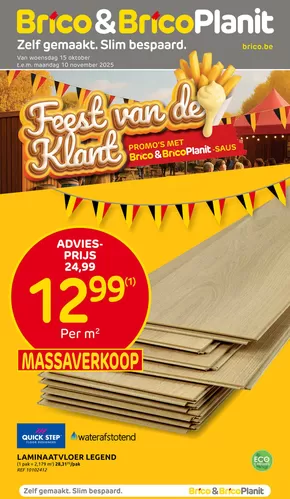 Catalogue Brico Plan-it à Dilbeek | folder Brico Plan-it - NL | 2025-10-14T00:00:00.000Z - 2025-10-28T00:00:00.000Z