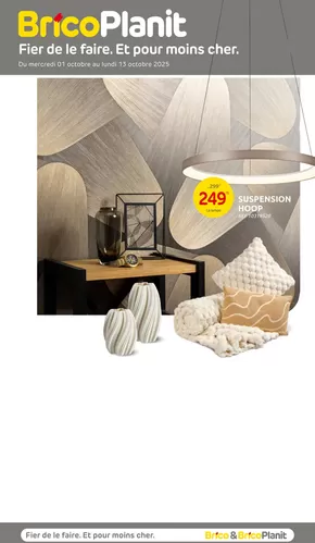 Catalogue Brico Plan-it | Notre folder luminaires | 2025-10-14T00:00:00.000Z - 2025-10-28T00:00:00.000Z