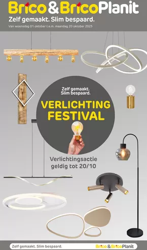 Catalogue Brico Plan-it à Bruges | Onze verlichtingsfolder | 2025-10-15T00:00:00.000Z - 2025-10-29T00:00:00.000Z