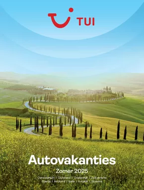 Catalogue TUI à Anvers | Autovakanties Europa | 2025-10-16T00:00:00.000Z - 2025-10-30T00:00:00.000Z
