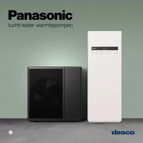 Catalogue Desco à Charleroi | warmtepompen L/WPanasonic | 2025-10-17T00:00:00.000Z - 2025-10-31T00:00:00.000Z