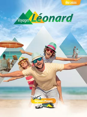 Catalogue Voyages Leonard | Séjours Plages Eté 2025 | 2025-10-17T00:00:00.000Z - 2025-10-31T00:00:00.000Z