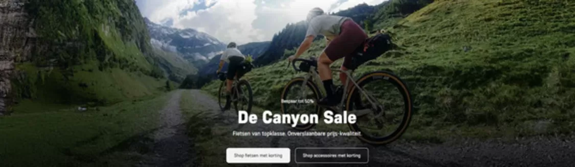 Catalogue Canyon à Louvain | De Canyon Sale | 2025-10-18T00:00:00.000Z - 2025-11-17T00:00:00.000Z