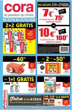 Catalogue Cora à Anvers | Promotions spéciales en cours | 2025-10-18T00:00:00.000Z - 2025-11-01T00:00:00.000Z