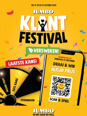 Catalogue Jumbo à Zedelgem | Folder Jumbo | 2025-10-20T00:00:00.000Z - 2025-11-03T00:00:00.000Z