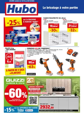 Catalogue Hubo à Ostende | Hubo Dépliant valable jusqu'au 26/10/2025 FR | 2025-10-21T00:00:00.000Z - 2025-11-04T00:00:00.000Z