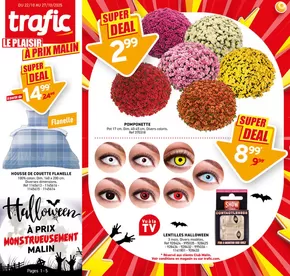 Catalogue trafic à La Bruyère | FR - folder trafic | 2025-10-22T00:00:00.000Z - 2025-10-27T00:00:00.000Z