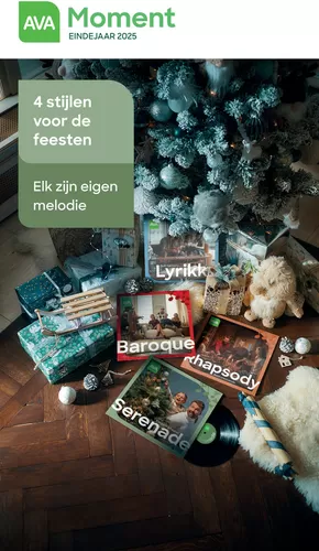 Catalogue AVA à Heist-op-den-Berg | Eindejaarsmagazine - NL | 2025-10-22T00:00:00.000Z - 2025-11-05T00:00:00.000Z