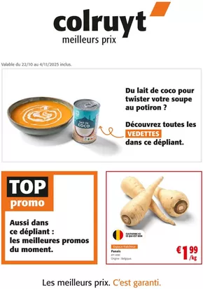 Catalogue Colruyt à Audenarde | Super offre pour les chasseurs de bonnes affaires | 2025-10-22T00:00:00.000Z - 2025-11-05T00:00:00.000Z