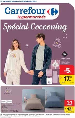 Catalogue Carrefour à Lokeren | CARREFOUR qua HYPER COCOONING Folder French | 2025-10-29T00:00:00.000Z - 2025-11-10T00:00:00.000Z