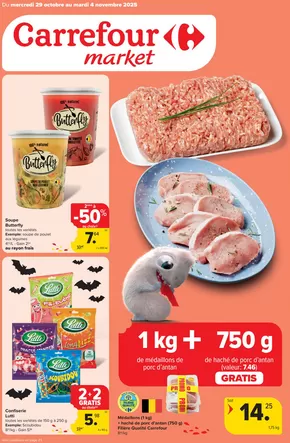 Catalogue Carrefour Market | CARREFOUR MARKET FOLDER DM Folder French | 2025-10-29T00:00:00.000Z - 2025-11-04T00:00:00.000Z
