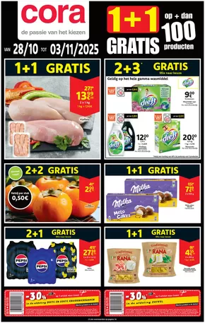 Catalogue Cora à Liège | Réductions et promotions | 2025-10-25T00:00:00.000Z - 2025-11-08T00:00:00.000Z