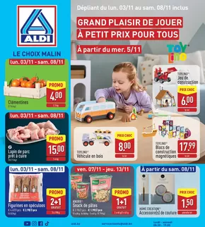 Catalogue Aldi | Meilleures offres pour les acheteurs économes | 2025-10-26T00:00:00.000Z - 2025-11-09T00:00:00.000Z