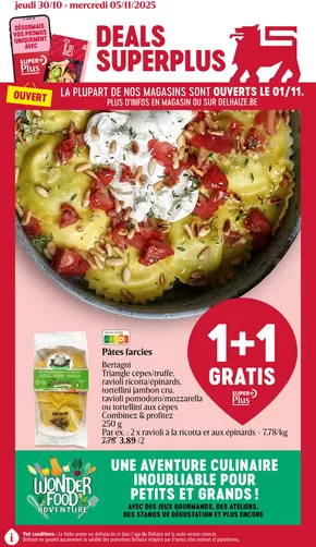 Catalogue Delhaize à Mouscron | Meilleures offres pour tous les clients | 2025-10-27T00:00:00.000Z - 2025-11-10T00:00:00.000Z