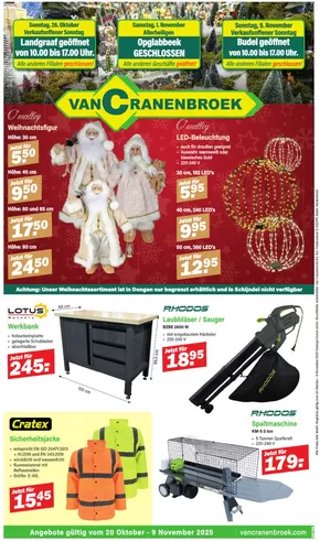 Catalogue Van Cranenbroek à Beersel | folder Van Cranenbroek DE | 2025-10-27T00:00:00.000Z - 2025-11-10T00:00:00.000Z