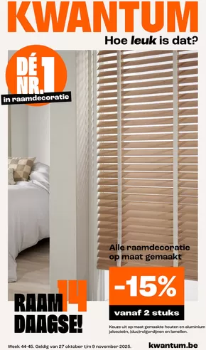 Catalogue Kwantum à Hasselt | Week 44 | 2025-10-27T00:00:00.000Z - 2025-11-09T00:00:00.000Z
