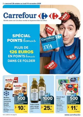 Catalogue Carrefour à Liège | folder Carrefour | 2025-10-29T00:00:00.000Z - 2025-11-10T00:00:00.000Z