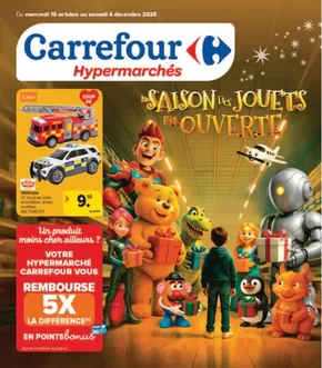 Catalogue Carrefour à Tournai | folder Carrefour | 2025-10-15T00:00:00.000Z - 2025-12-06T00:00:00.000Z